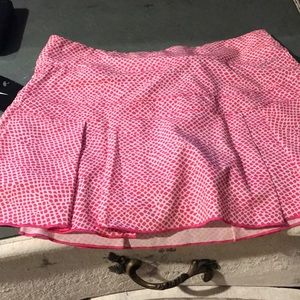 Pink Printed Nike Skirt